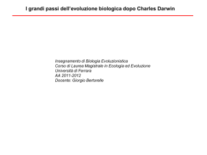 Diapositiva 1 - Sito dei docenti di Unife