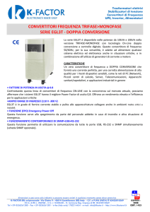 convertitori frequenza trifase>monofase serie egl3t - K