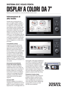 SISTEMA EVC VOLVO PENTA Informazioni di alto livello