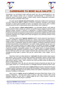 camminare fa bene alla salute