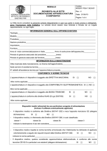 Modulo - Istituto Ortopedico Gaetano Pini