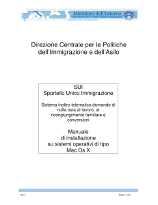 Direzione Centrale per le Politiche dell`Immigrazione e dell`Asilo