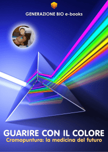 Guarire con il colore – Cromopuntura: la
