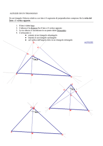 Altezze di un triangolo