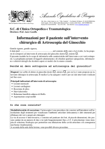 Artroscopia del ginocchio