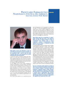 PRONTUARIO FARMACEUTICO NAZIONALE E