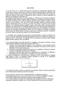 La corrente elttrica