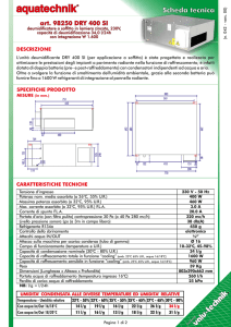 Scheda tecnica