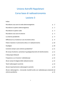 Corso base di Radioastronomia Lez3