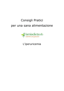 Consigli Pratici per una sana alimentazione