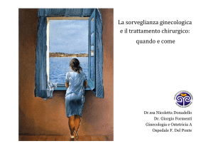 La sorveglianza ginecologica e il trattamento