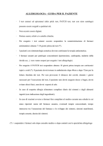 allergologia - guida per il paziente