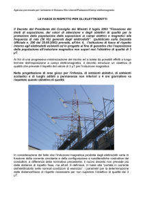 LE FASCE DI RISPETTO PER GLI ELETTRODOTTI Il Decreto del