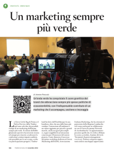 Un marketing sempre più verde - Associazione Italiana Sviluppo