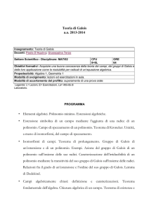 Teoria di Galois