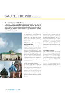 SAUTER Russia Cremlino Mosca