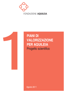 Progetto Scientifico - Fondazione Aquileia