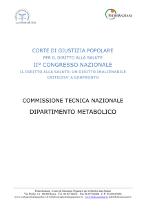 dipartimento metabolico - Corte di Giustizia Popolare per il diritto