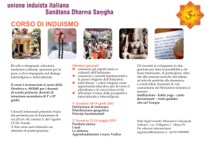 CORSO DI INDUISMO