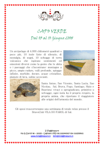 capo verde - IL VIAGGIOSAURO