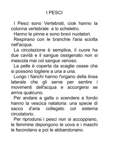 I VERTEBRATI