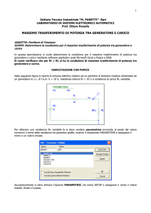 massimo trasferimento di potenza