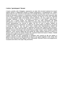“grandorgano” Serassi - Comune di Serravalle Scrivia