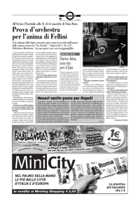 Prova d`orchestra per l`anima di Fellini