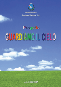 pRogeTTo “gUaRdIamo Il cIelo”