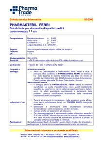 Scheda tecnica informativa