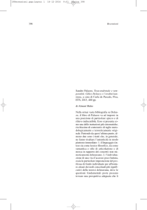 Sandro Palazzo, Trascendentale e tem