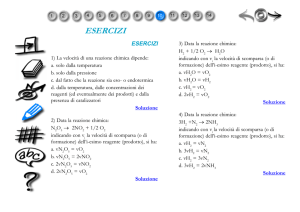 esercizi - Corsi di Laurea a Distanza