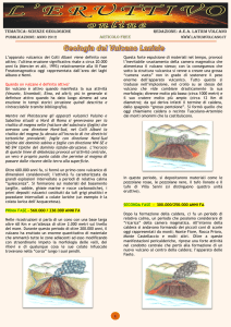 scienze geologiche redazione: AEA latium volcano articolo free