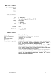 Di Marco Vito - Policlinico Palermo