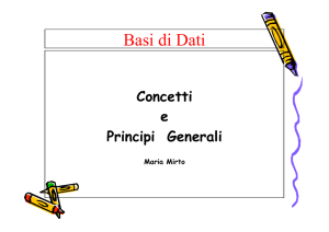 Basi di Dati - Università del Salento