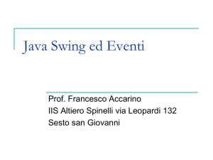 Diapositiva 1 - Francesco Accarino