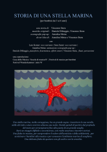 STORIA DI UNA STELLA MARINA