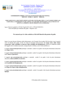 Pro memoria per visita oculistica