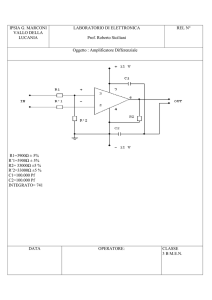 Amplificatore dirrerenziale