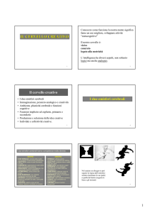 il cervello creativo