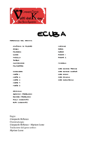 PERSONAGGI DEL DRAMMA FANTASMA DI POLIDORO ECUBA