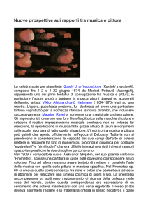 Nuove prospettive sui rapporti tra musica e pittura