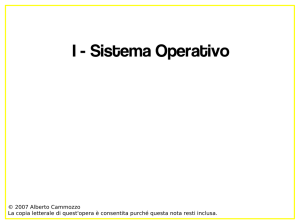 I - Sistema Operativo