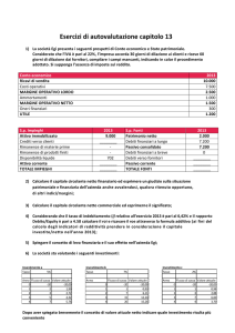 Esercizi-EGI-processifinanziari-2 - Economia e Gestione delle Imprese