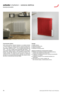 zehnder charleston - versione elettrica