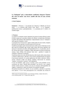 La “ludopatia” può, a determinate condizioni, integrare l`ipotesi del