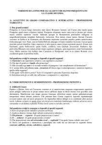 1 versioni di latino per gli allievi che hanno