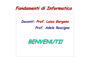 Introduzione - Dipartimento di Informatica