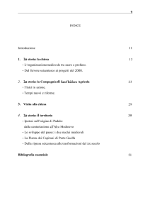9 Introduzione 1. La storia: la chiesa