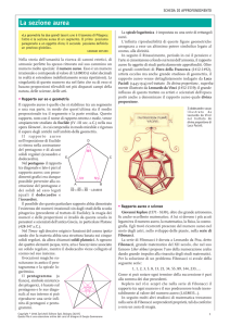 La sezione aurea - Zanichelli online per la scuola